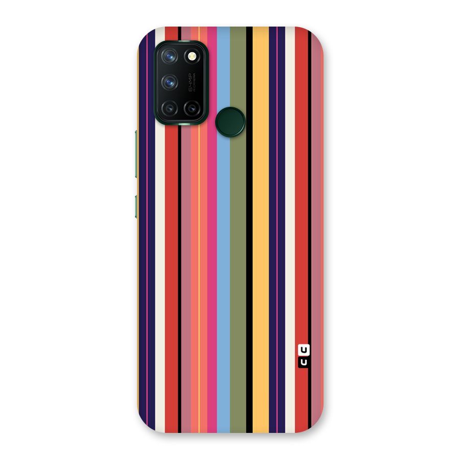 Wrapping Stripes Back Case for Realme 7i