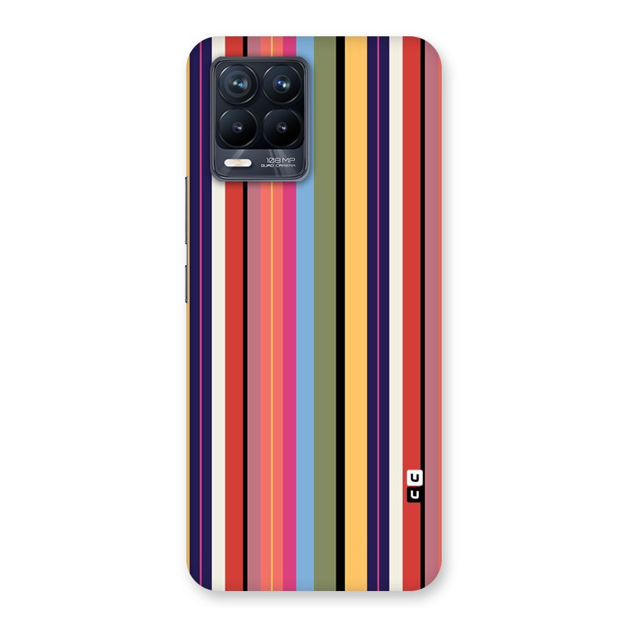 Wrapping Stripes Back Case for Realme 8 Pro
