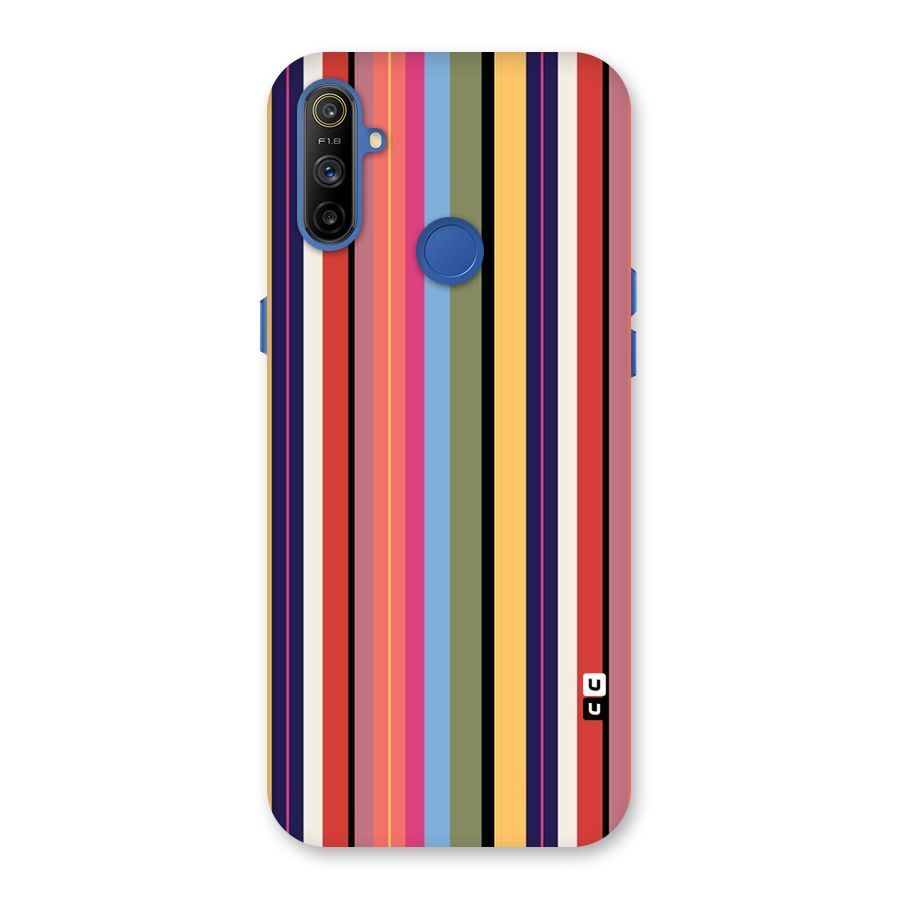 Wrapping Stripes Back Case for Realme Narzo 10A