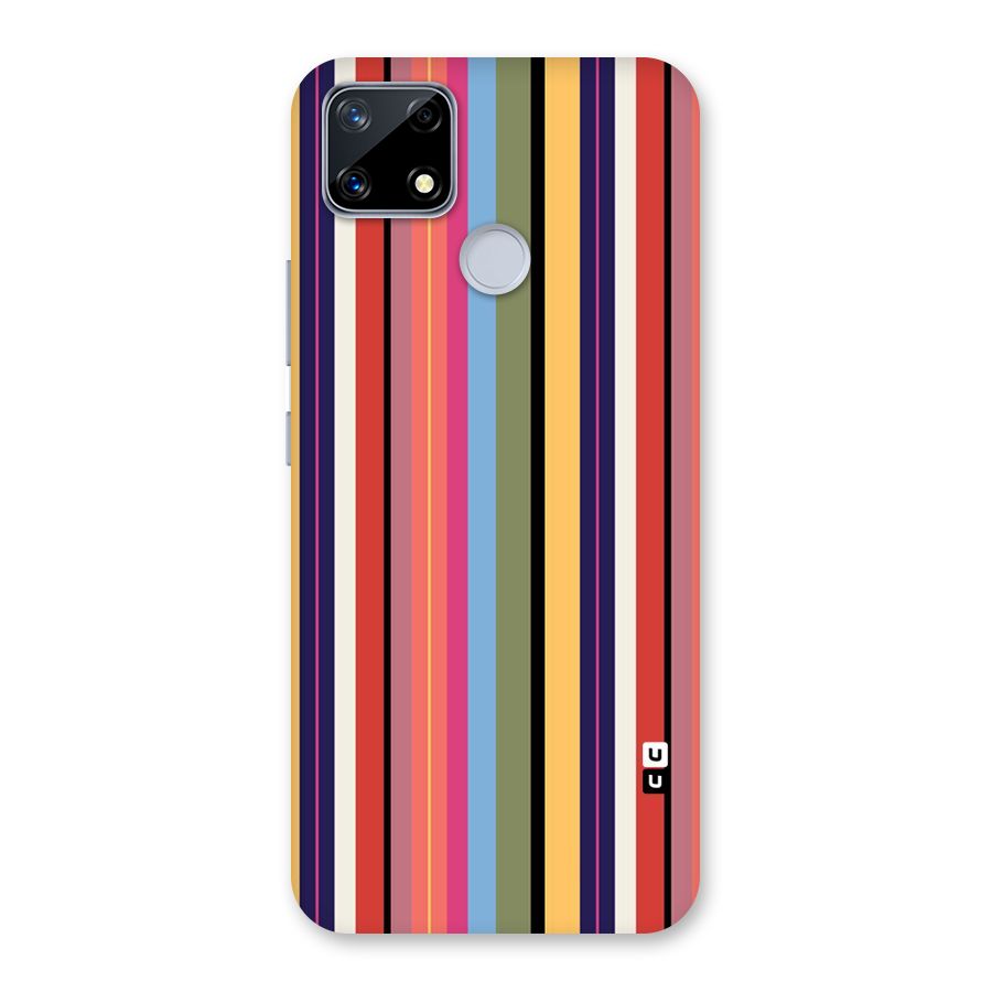 Wrapping Stripes Back Case for Realme Narzo 20