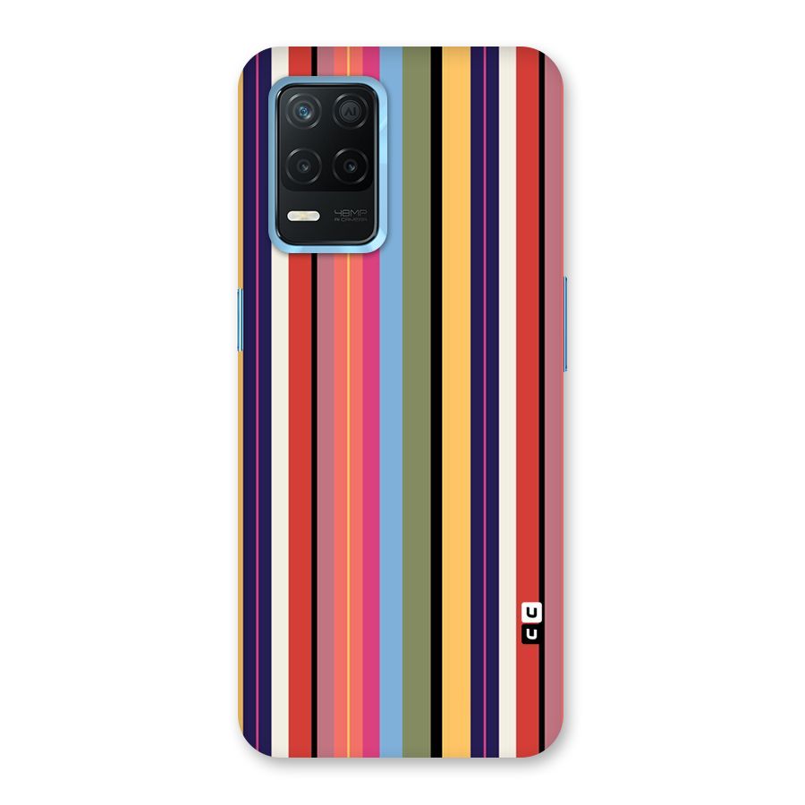 Wrapping Stripes Back Case for Realme Narzo 30 5G