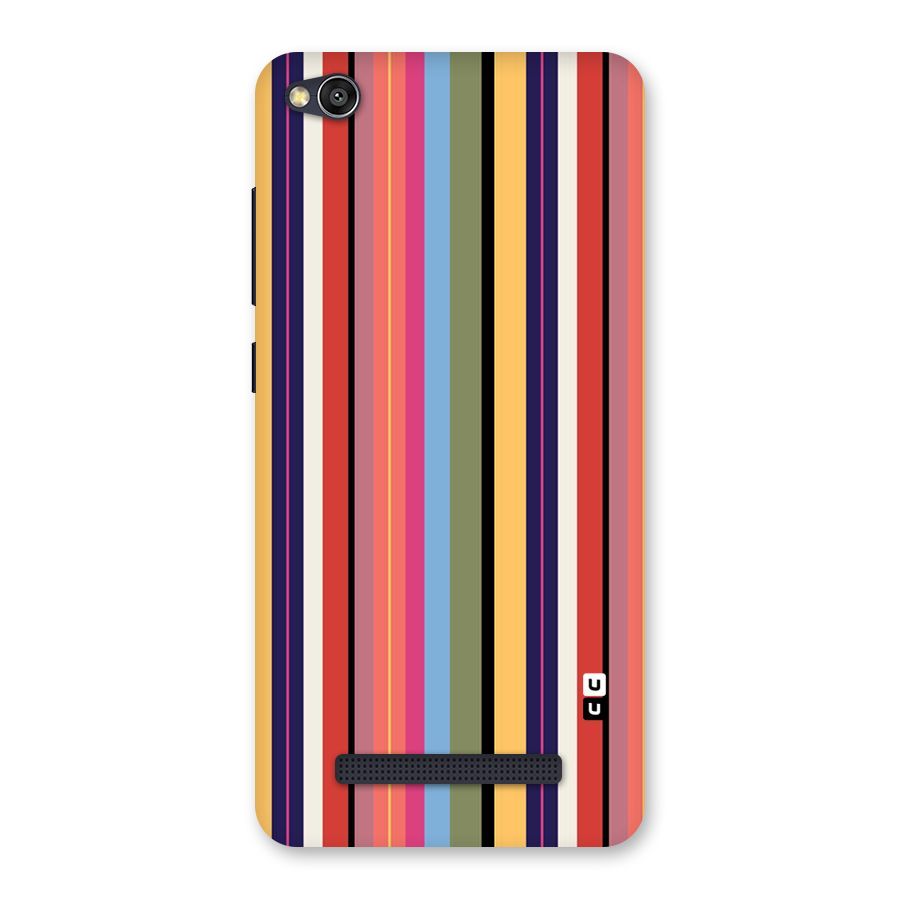 Wrapping Stripes Back Case for Redmi 4A