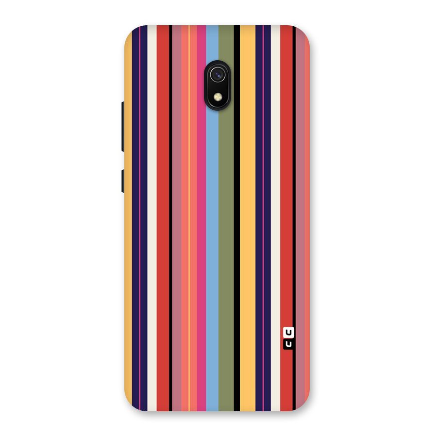 Wrapping Stripes Back Case for Redmi 8A