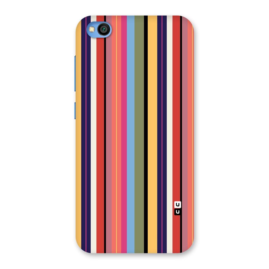 Wrapping Stripes Back Case for Redmi Go
