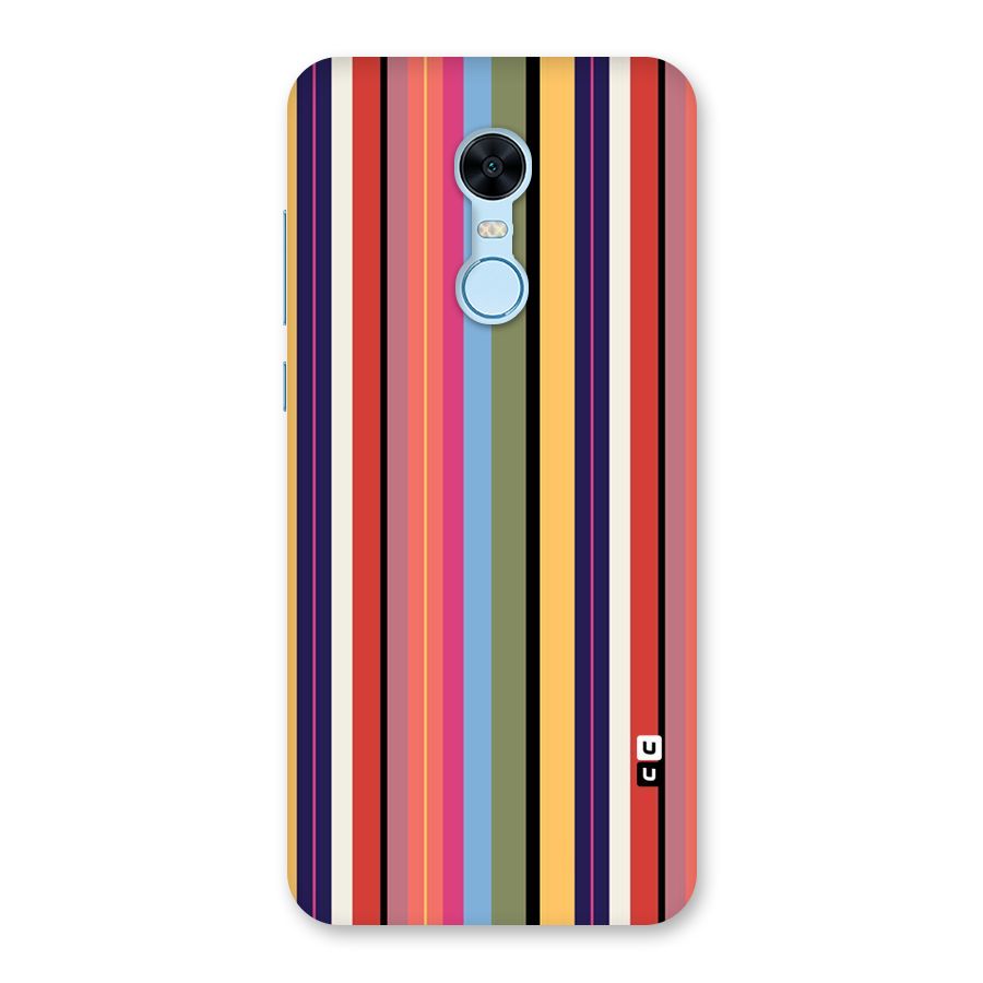 Wrapping Stripes Back Case for Redmi Note 5