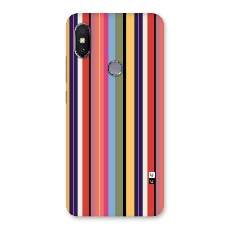 Wrapping Stripes Back Case for Redmi Y2