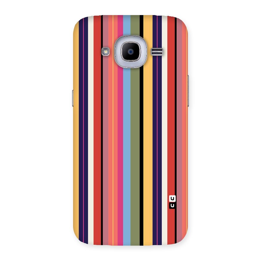 Wrapping Stripes Back Case for Samsung Galaxy J2 Pro