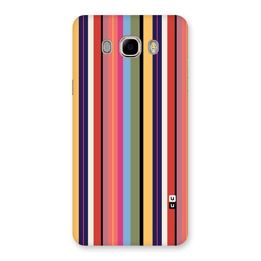Wrapping Stripes Back Case for Samsung Galaxy J7 2016