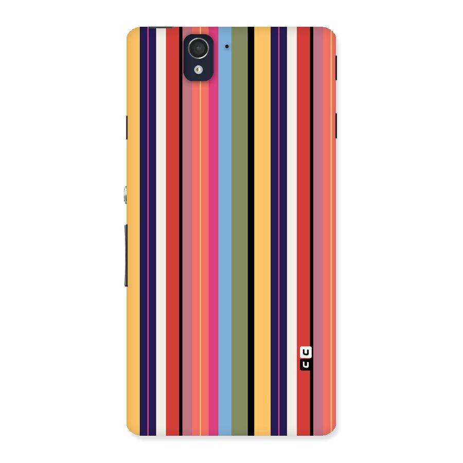 Wrapping Stripes Back Case for Sony Xperia Z