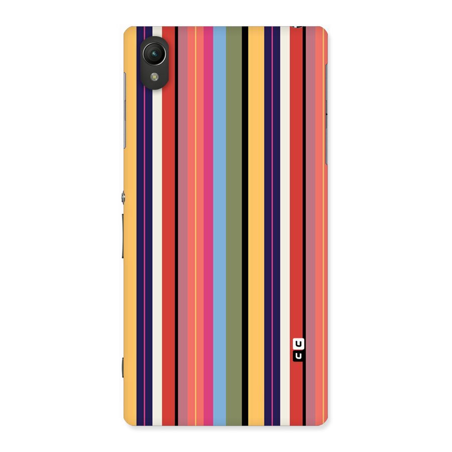 Wrapping Stripes Back Case for Sony Xperia Z1