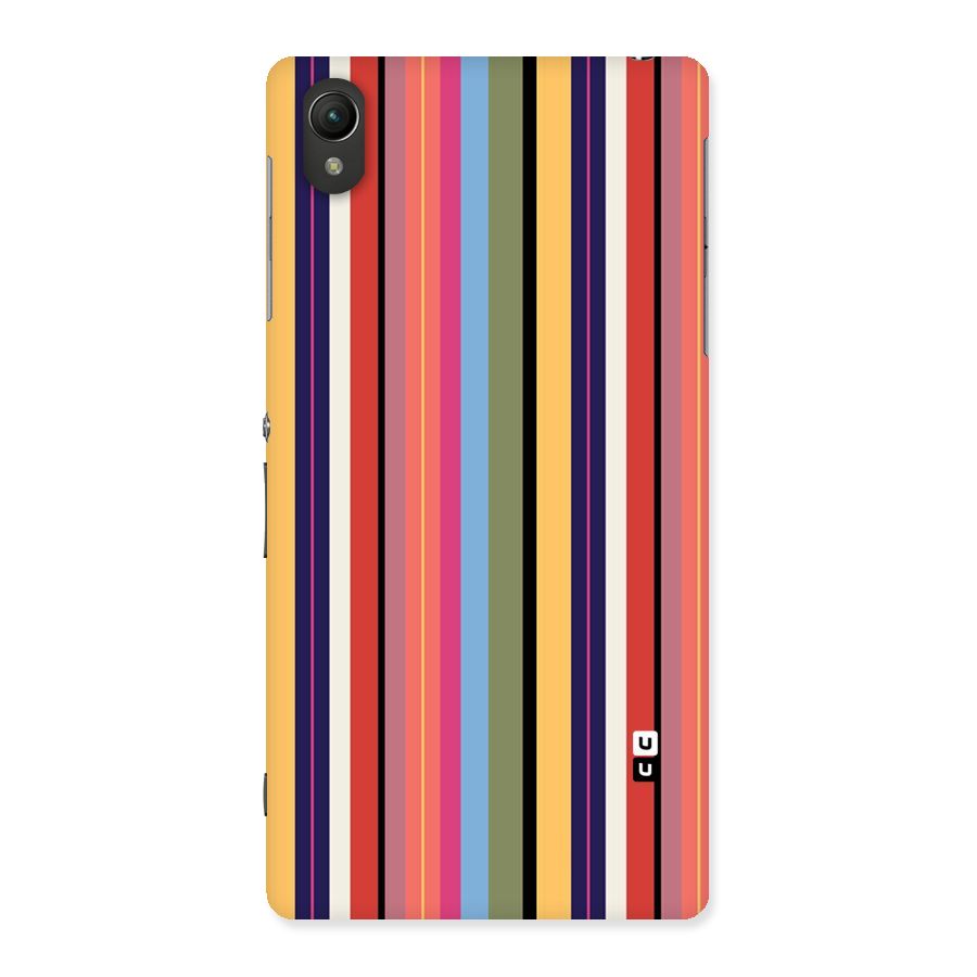 Wrapping Stripes Back Case for Sony Xperia Z2