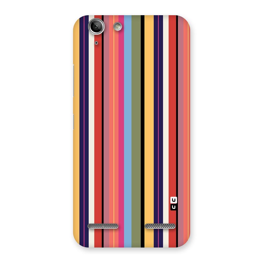 Wrapping Stripes Back Case for Vibe K5 Plus