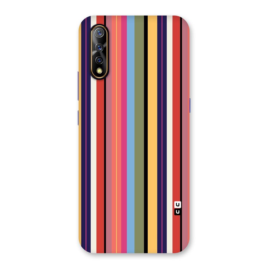 Wrapping Stripes Back Case for Vivo S1
