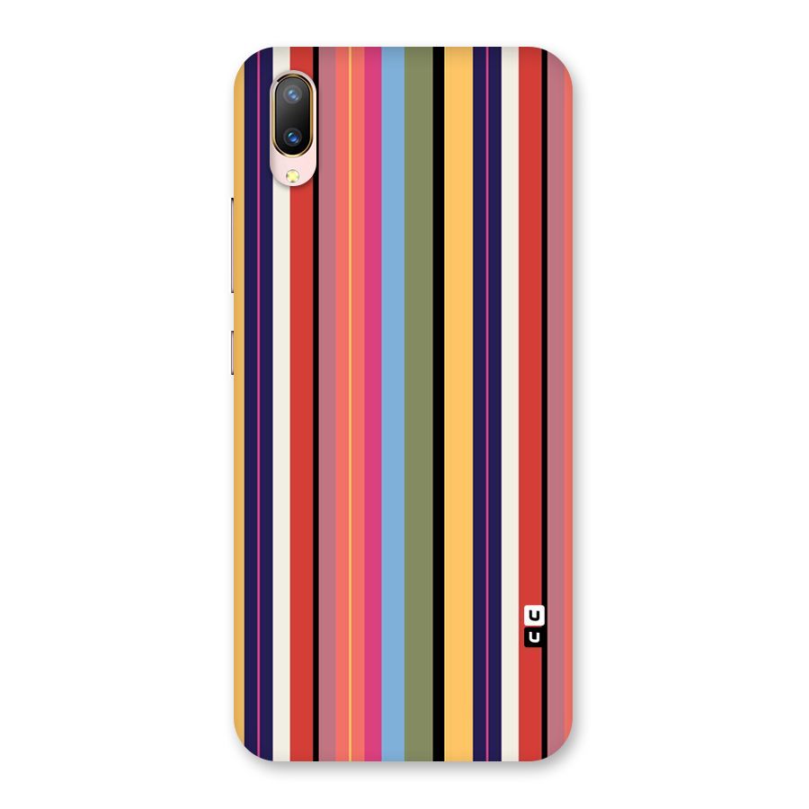 Wrapping Stripes Back Case for Vivo V11 Pro