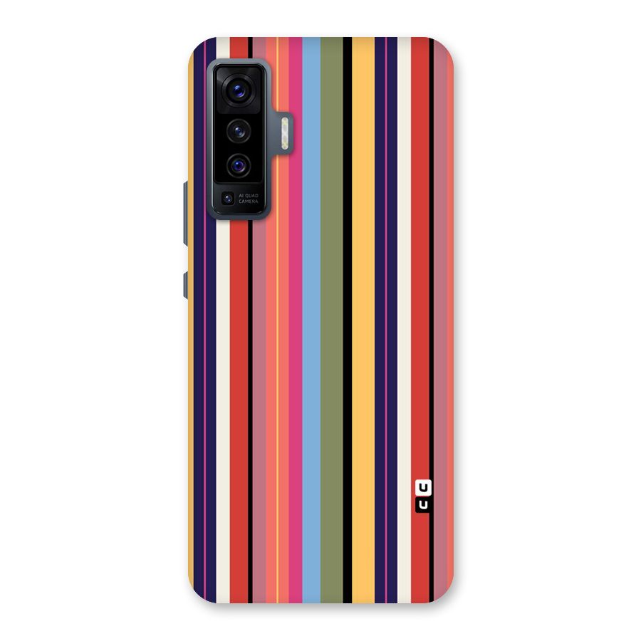 Wrapping Stripes Back Case for Vivo X50
