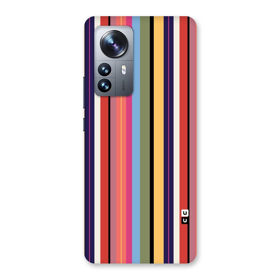 Wrapping Stripes Back Case for Xiaomi 12 Pro