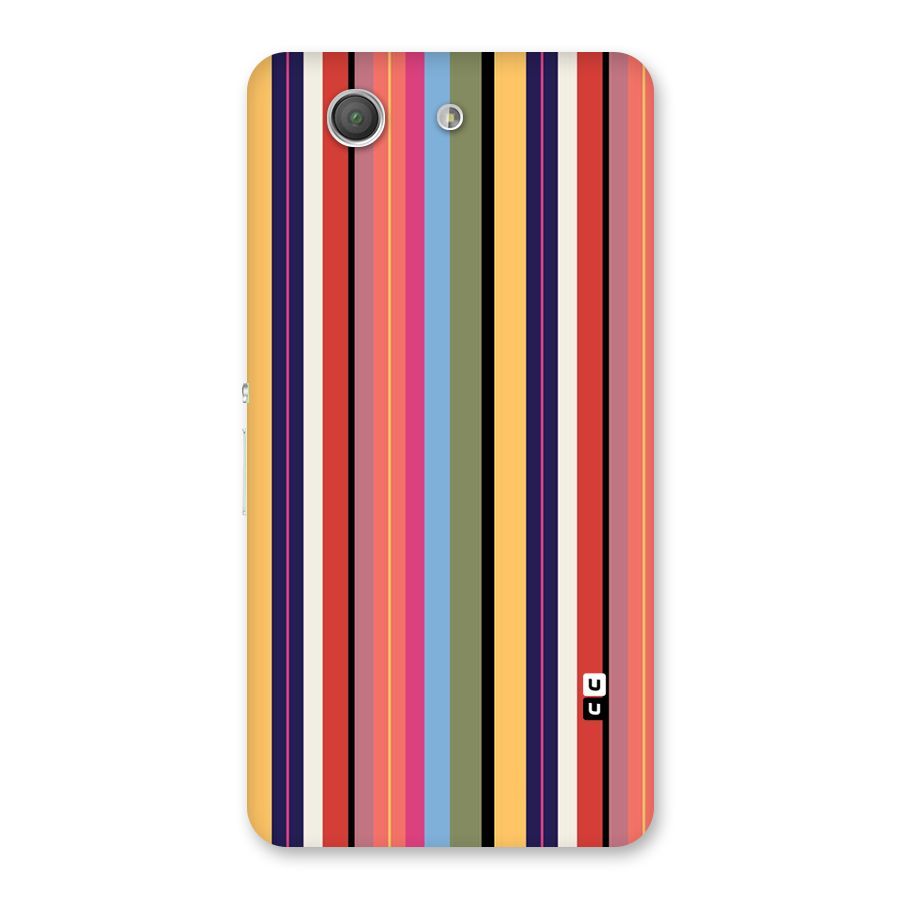 Wrapping Stripes Back Case for Xperia Z3 Compact