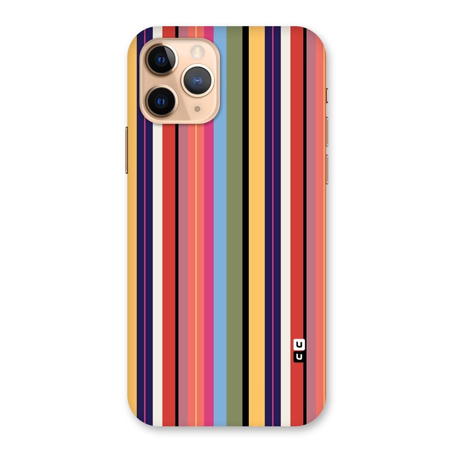 Wrapping Stripes Back Case for iPhone 11 Pro