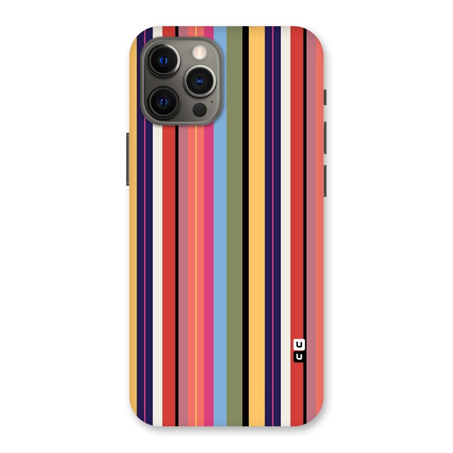 Wrapping Stripes Back Case for iPhone 12 Pro Max