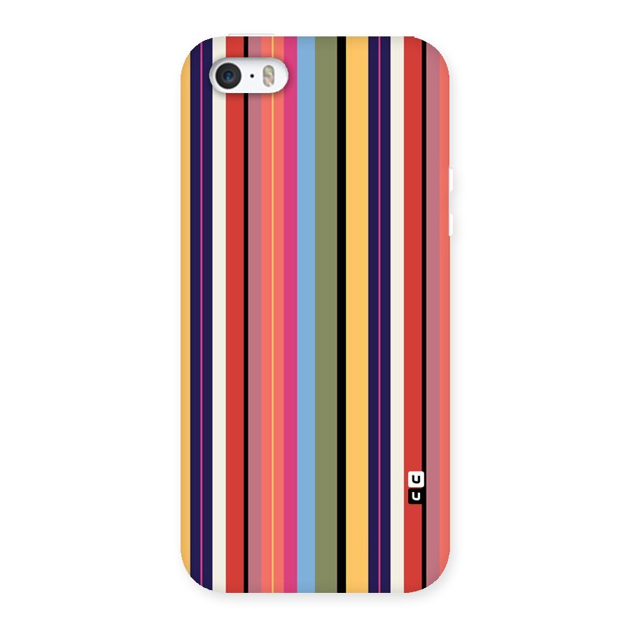 Wrapping Stripes Back Case for iPhone SE