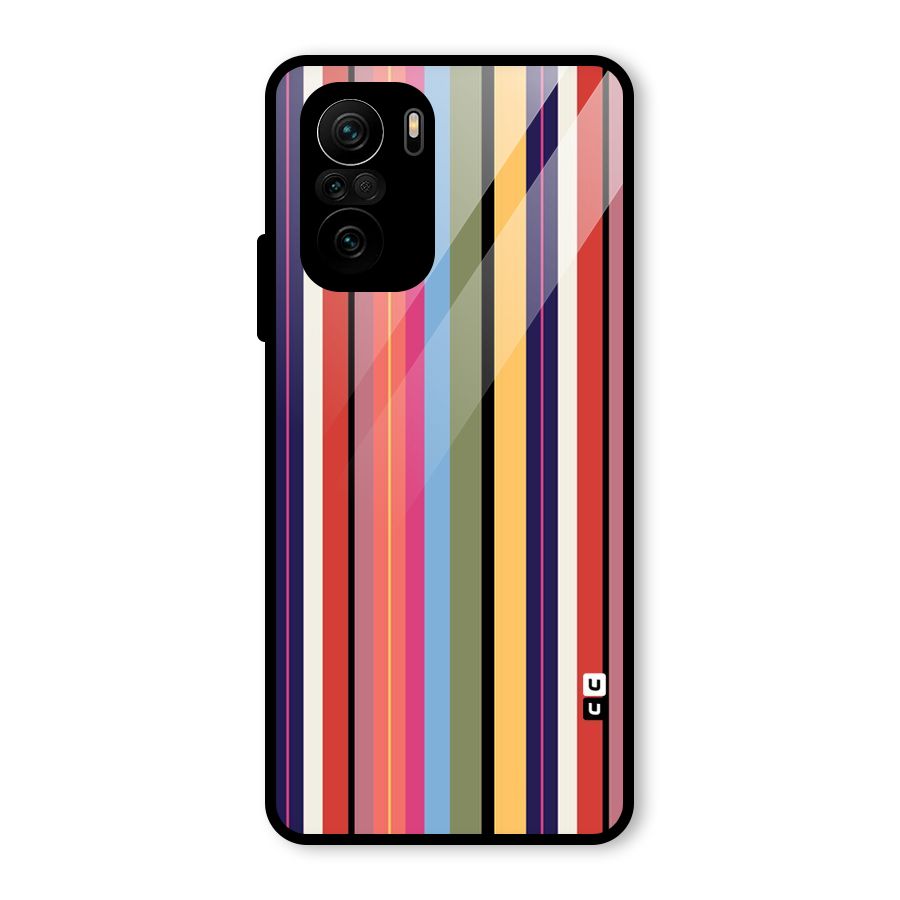 Wrapping Stripes Glass Back Case for Mi 11x