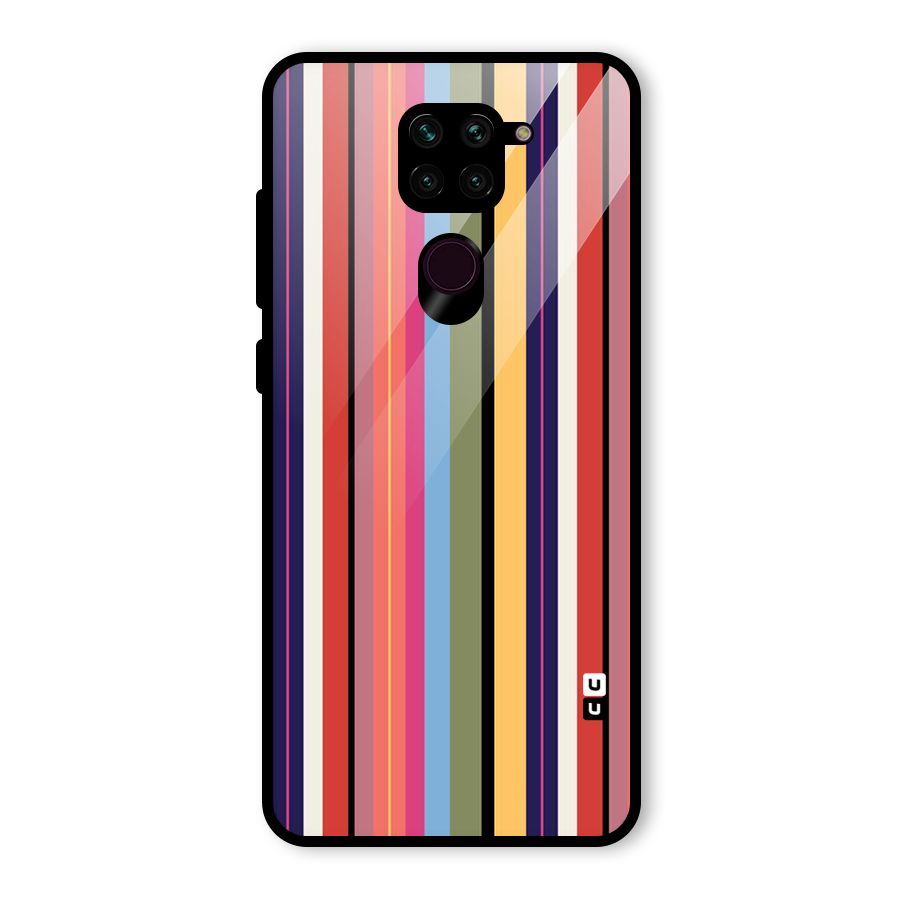 Wrapping Stripes Glass Back Case for Redmi Note 9