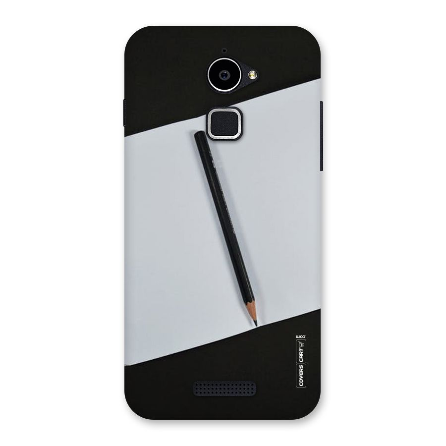 Write Your Thoughts Back Case for Coolpad Note 3 Lite