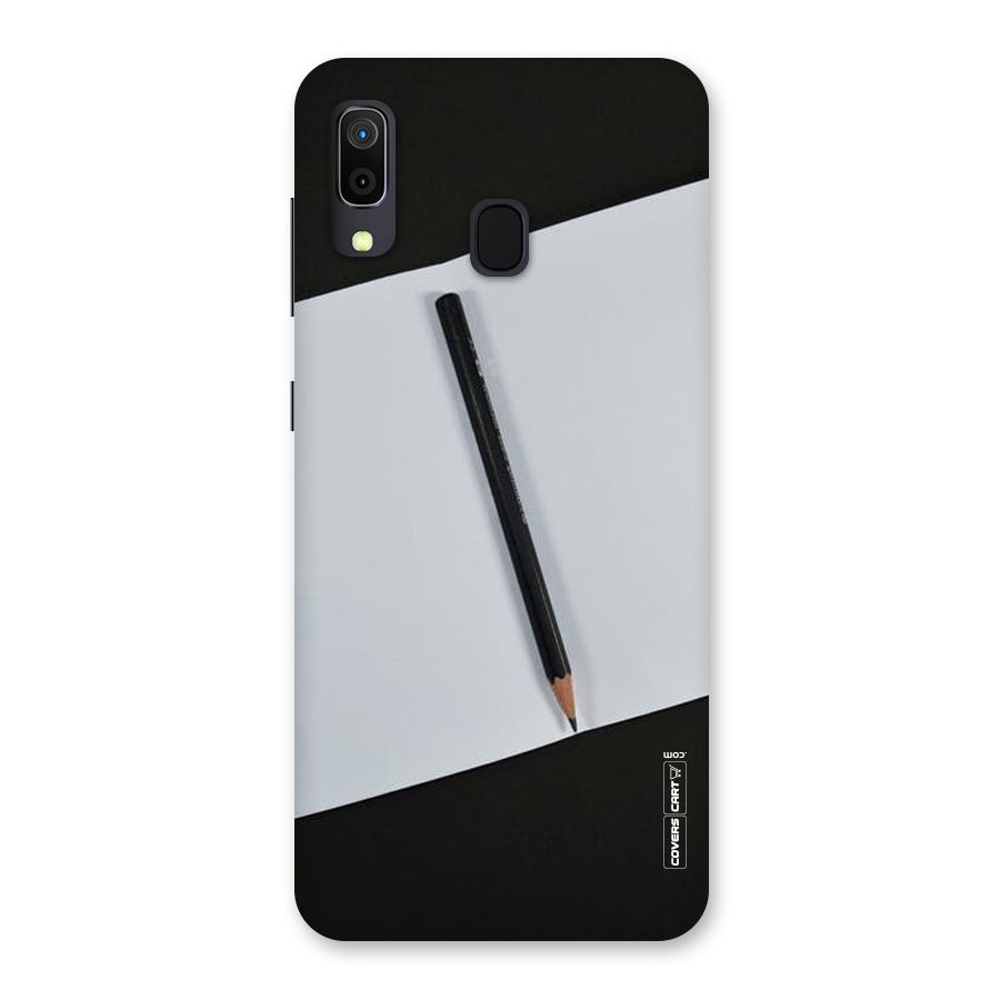Write Your Thoughts Back Case for Galaxy A30