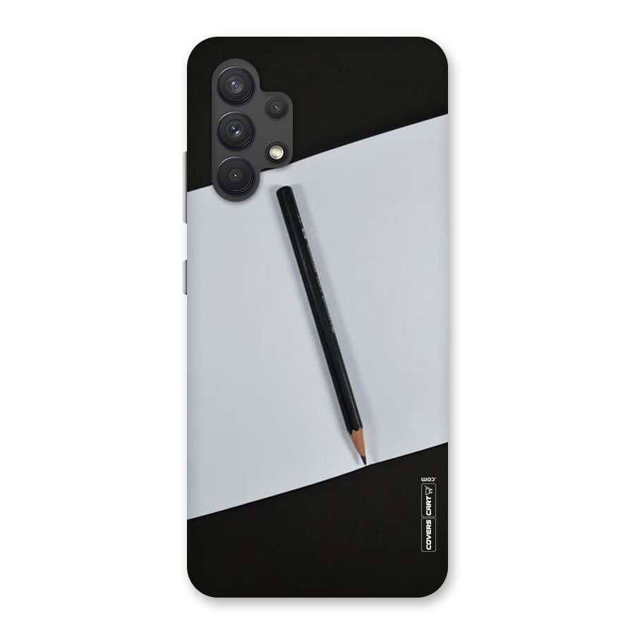 Write Your Thoughts Back Case for Galaxy A32