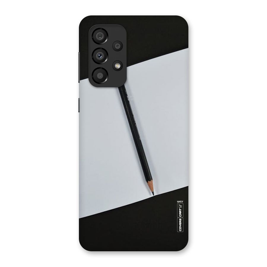 Write Your Thoughts Back Case for Galaxy A33 5G