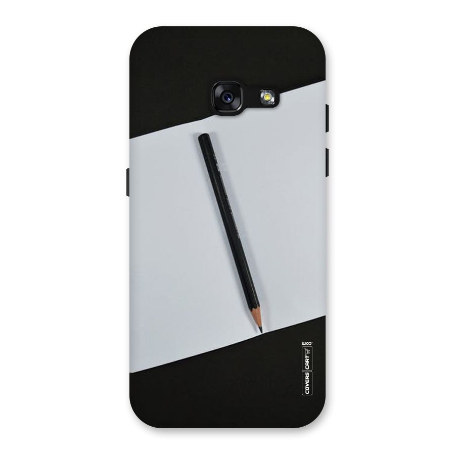 Write Your Thoughts Back Case for Galaxy A3 (2017)