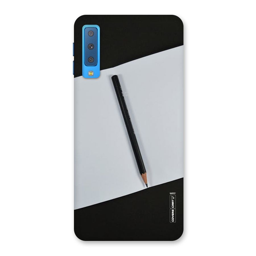 Write Your Thoughts Back Case for Galaxy A7 (2018)