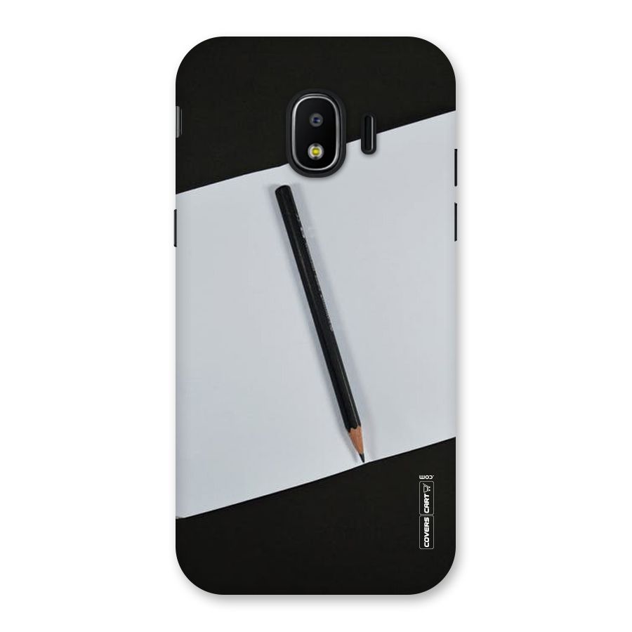 Write Your Thoughts Back Case for Galaxy J2 Pro 2018