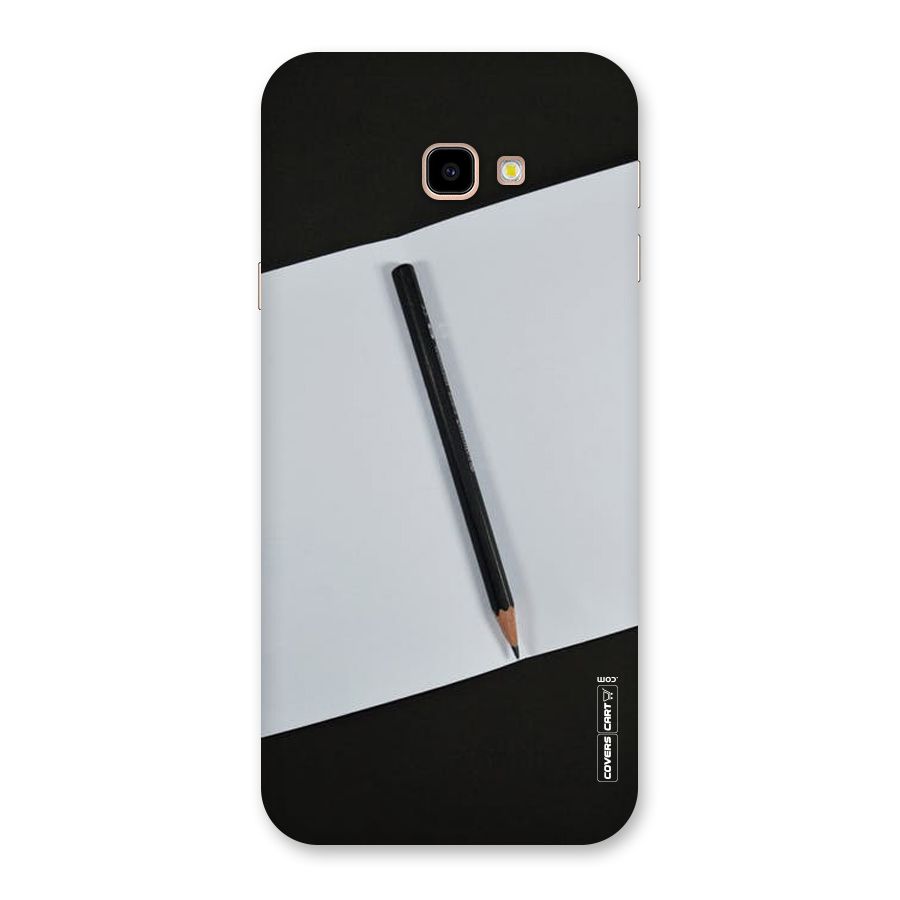 Write Your Thoughts Back Case for Galaxy J4 Plus