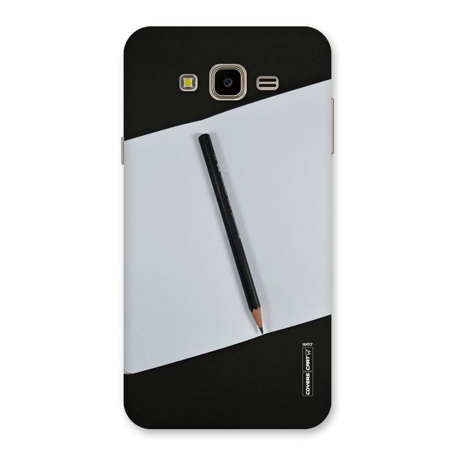 Write Your Thoughts Back Case for Galaxy J7 Nxt