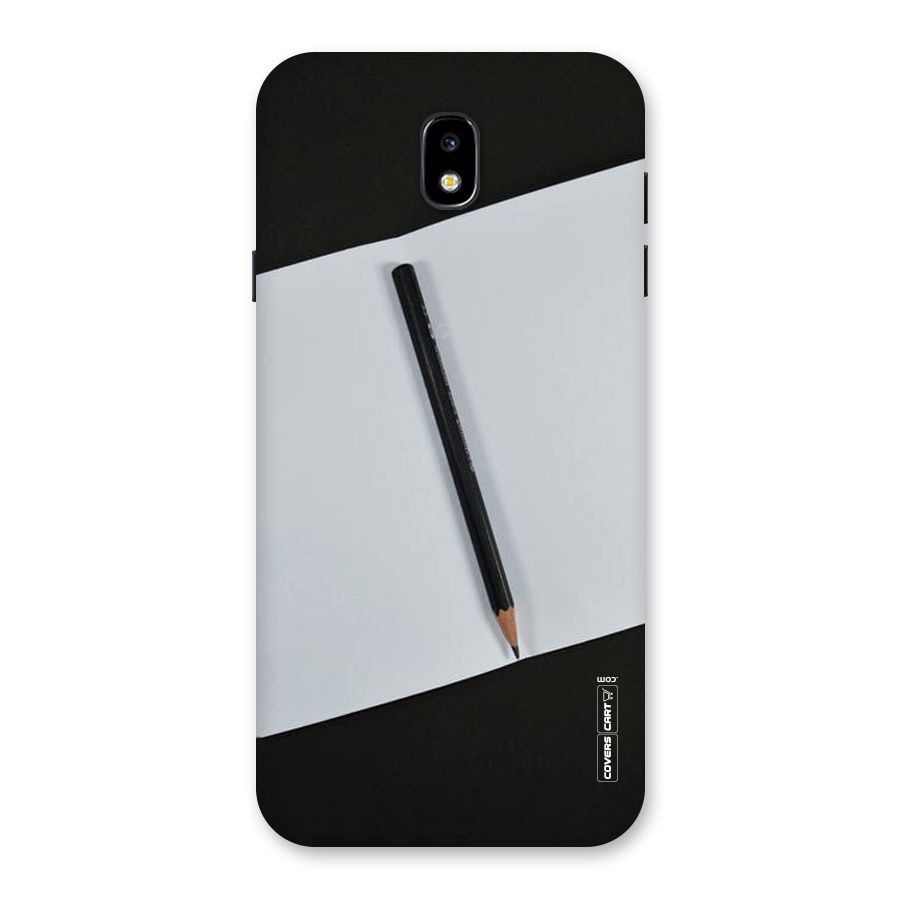 Write Your Thoughts Back Case for Galaxy J7 Pro