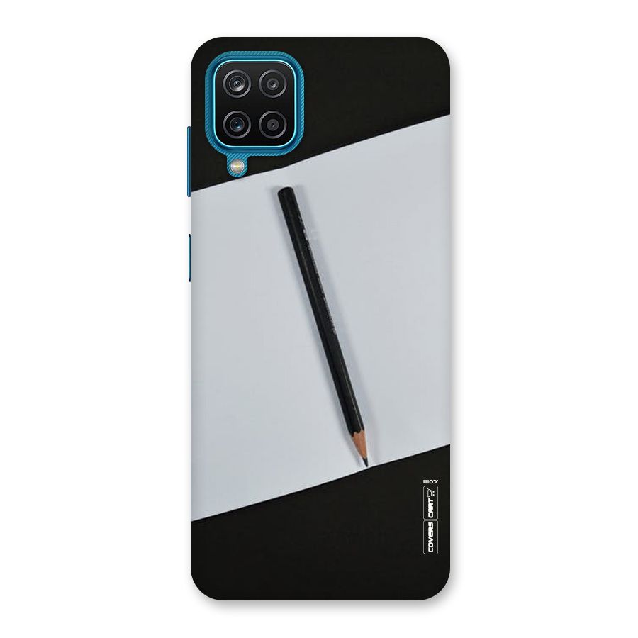 Write Your Thoughts Back Case for Galaxy M12