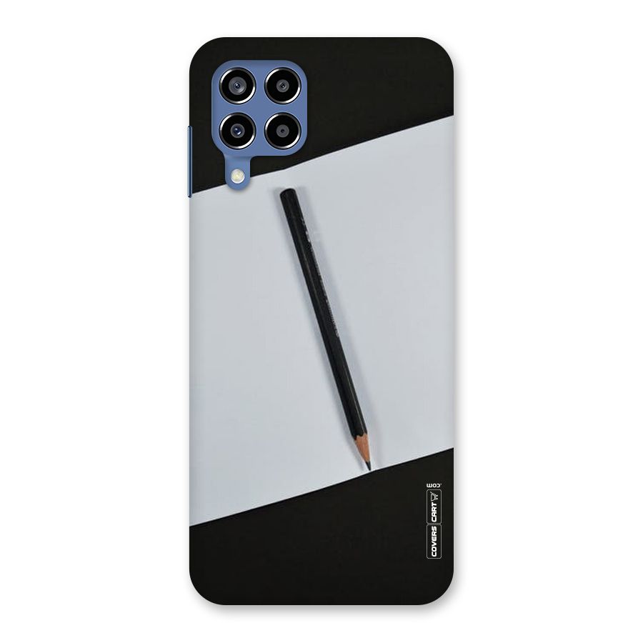 Write Your Thoughts Back Case for Galaxy M53 5G