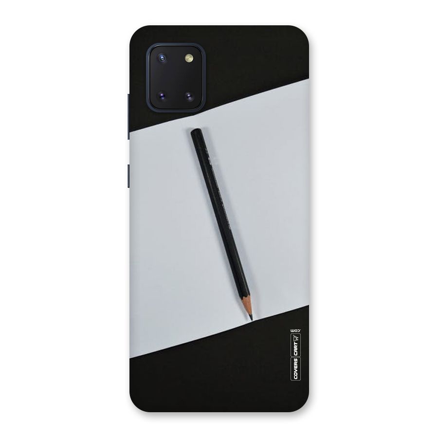 Write Your Thoughts Back Case for Galaxy Note 10 Lite