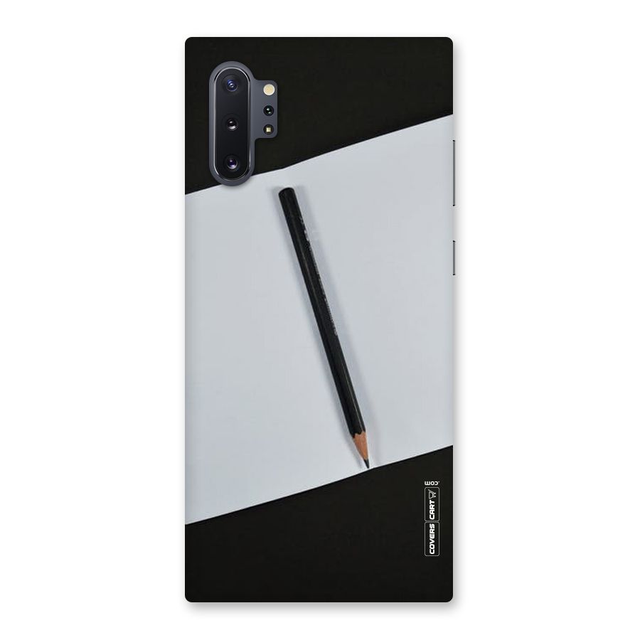 Write Your Thoughts Back Case for Galaxy Note 10 Plus