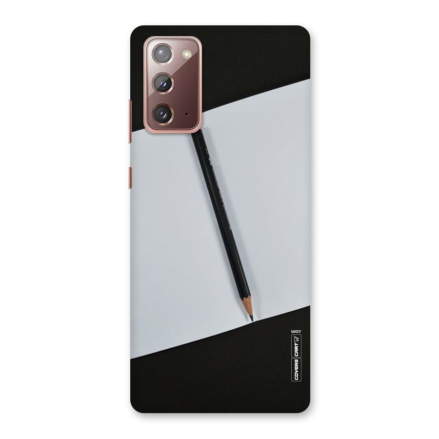 Write Your Thoughts Back Case for Galaxy Note 20
