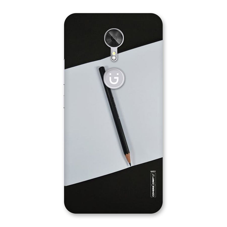 Write Your Thoughts Back Case for Gionee A1