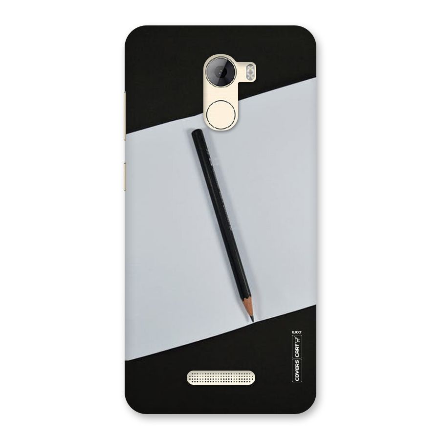 Write Your Thoughts Back Case for Gionee A1 LIte
