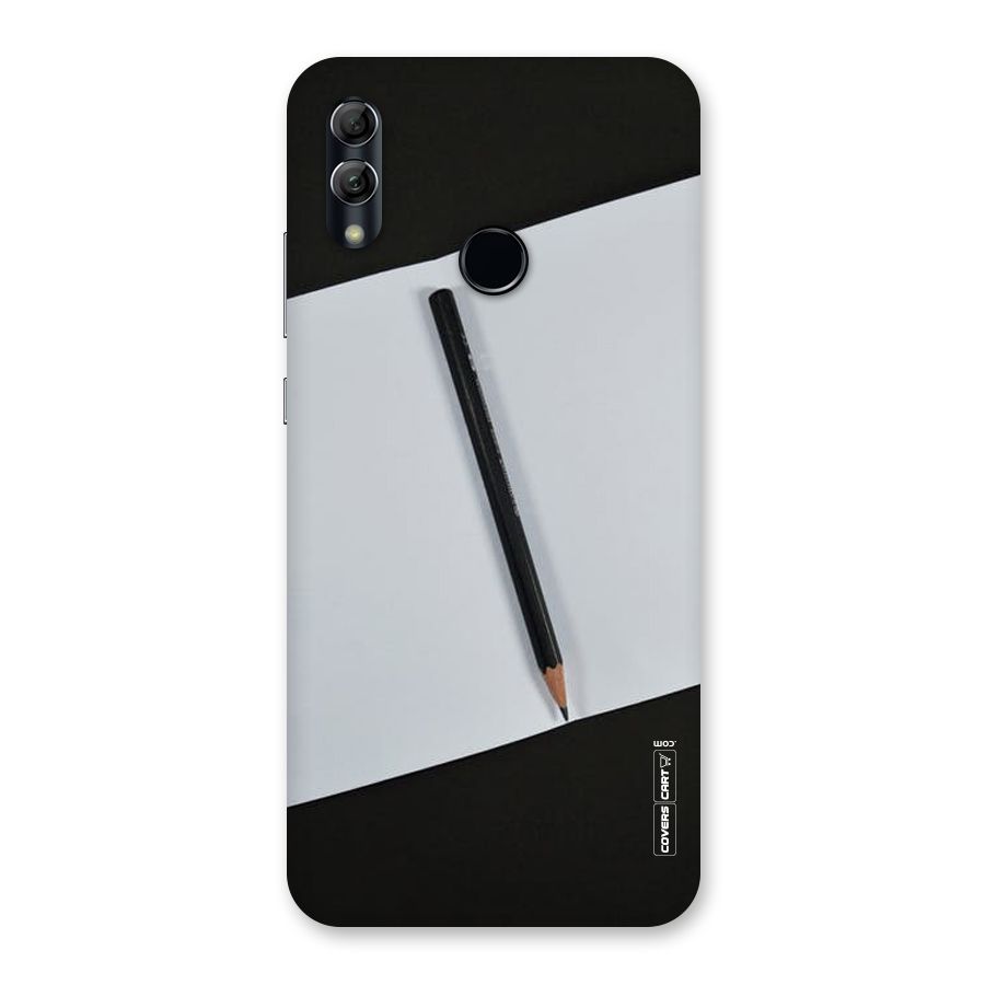 Write Your Thoughts Back Case for Honor 10 Lite