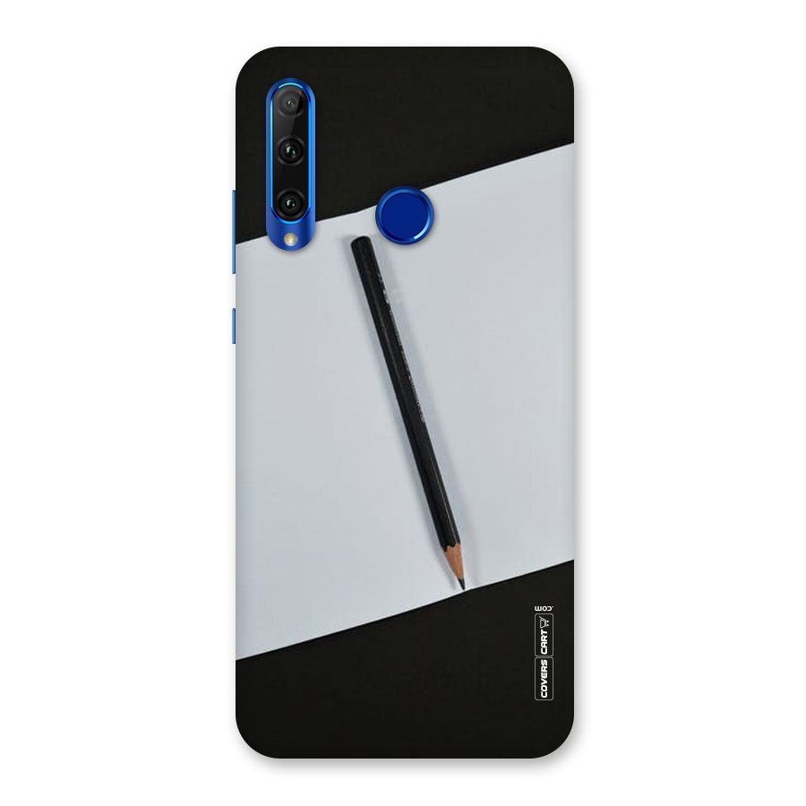 Write Your Thoughts Back Case for Honor 20i