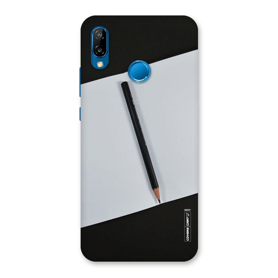Write Your Thoughts Back Case for Huawei P20 Lite