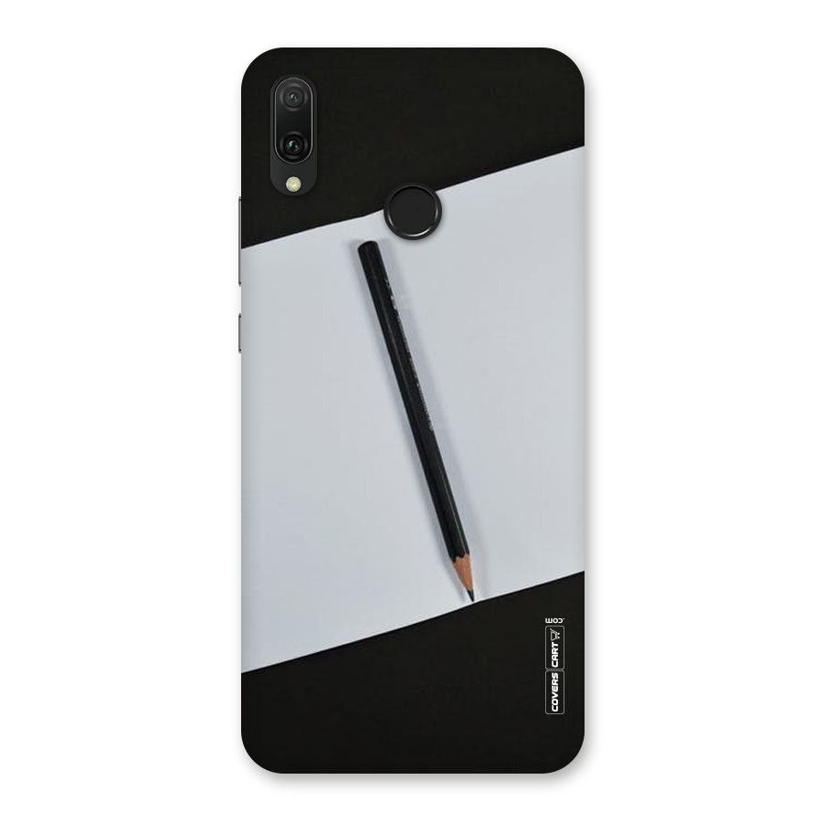 Write Your Thoughts Back Case for Huawei Y9 (2019)