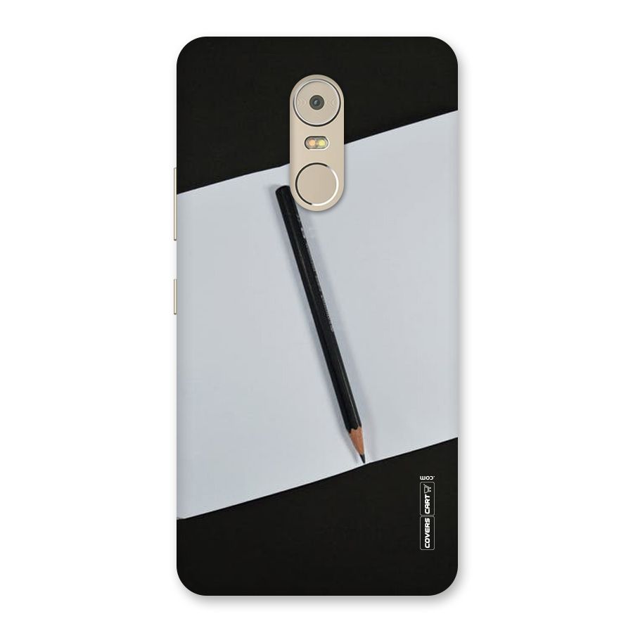 Write Your Thoughts Back Case for Lenovo K6 Note