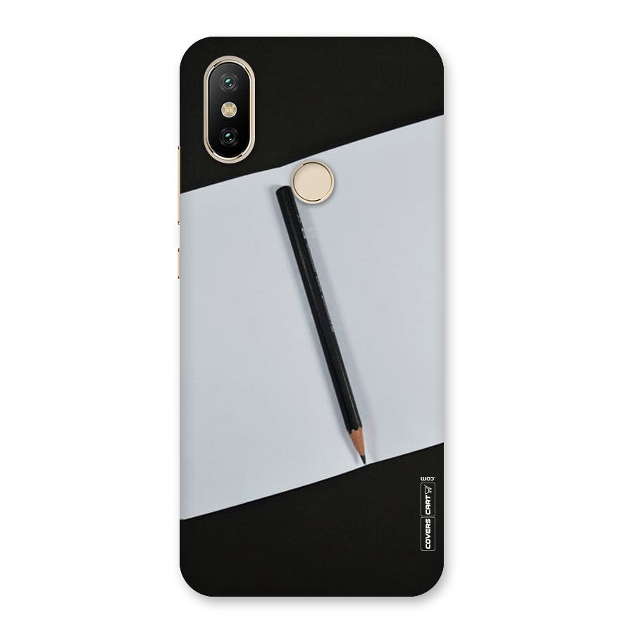 Write Your Thoughts Back Case for Mi A2