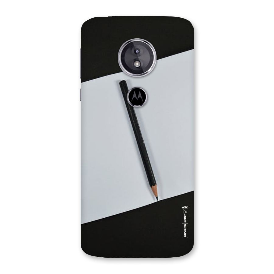 Write Your Thoughts Back Case for Moto E5